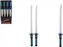 Helendav plastikust samuraimõõk 73 cm