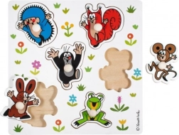 Puidust nuppudega pusle MUTT – väike