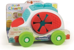 CLEMMY pehmete klotsidega sensoorne sorteerimisauto – BABY CLEMENTONI