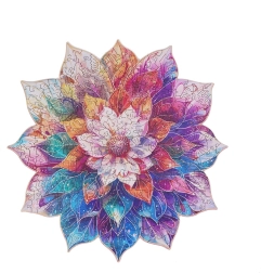 Puidust pusle Lillemandala