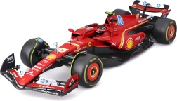 Vormel 1 auto mudel Ferrari SF-24 1:18 koos sõitja Carlos Sainziga, Bburago