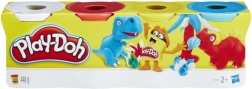 Play-Doh voolimismass, 4 topsi, 448 g – Dinosaurused