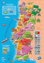 Educa pusle Portugali kaart 150 tükki