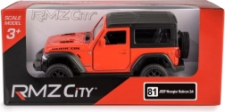Metallist automudel JEEP Wrangler Rubicon 2021 Hard Top 1:35 punane
