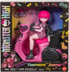 Monster High Draculaura vampiirimopeedi ja nahkhiirega