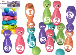 Keeglikomplekt lõbusate nägudega