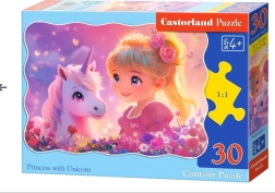 Printsess ükssarvikuga pusle 30 tükki CASTORLAND