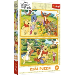 Pusle 2x24 Disney Karupoeg Puhh – Päev aias