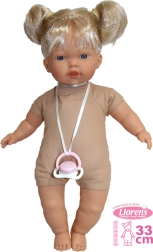 Aitana Realistic Doll with Soft Body and Sounds 33 cm