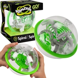 Perplexus Go spiraalne 3D labürint – roheline pall
