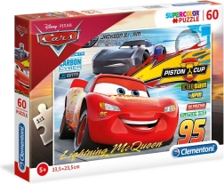 Puzzle CLEMENTONI Cars 3 Piston Cup 60 tükki