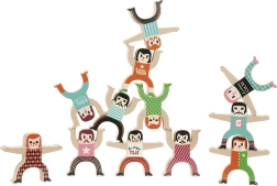 Vilac puidust tasakaalumängu akrobaadid