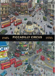 Pusle Piccadilly Circus läbi aastakümnete 1000 tükki GIBSONS