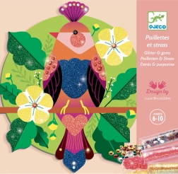Djeco Paradisio – creative set with glitter and gemstones