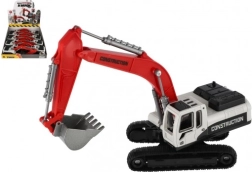 Plastist/metallist roomikekskavaator (ehitusmänguasi)