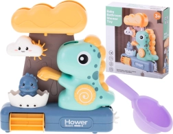 Laste vannimänguasi dinosauruste ja veerattaga