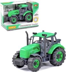 Hõõrdejõul töötav traktor Polesie Progress, roheline