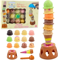 Osavusmäng Jäätisetorn – värvilised pallid, 17 osa