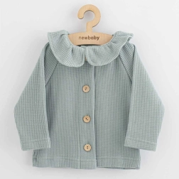 Infant button-up cardigan New Baby Laura grey 80 (9–12 m)