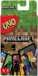 Mattel UNO Minecraft kaardimäng lastele