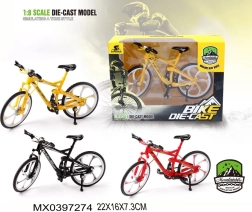 1:8 Road Bike Model with Spring Steering and Rubber Wheels