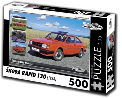 Pusle RETRO-AUTOD Škoda Rapid 130 (1986) – 500 tükki