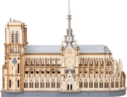 Rowood 3D puidust pusle katedraal NOTRE-DAME, 330 tükki