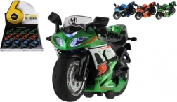 Tagasikeritav võidusõidumootorratas valguse ja heliga