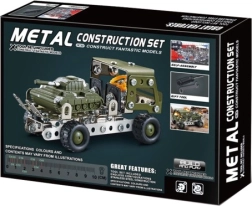 Metallist konstruktor: sõjaväeauto tankiga