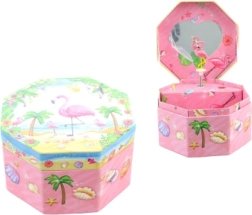 Muusikaline ehtekarp flamingoga