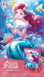 100 tükiga sädelev merineiu pusle