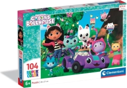 Pusle 104 tükiga – Clementoni Gabby’s Dollhouse
