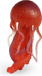 Kummist meduus 10 cm