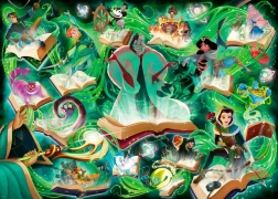 Ravensburgeri pusle Disney Lorcana Glimmers of the Realm: Smaragd, 1000 tükki