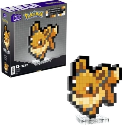 Mega Pokémon pikselle Eevee – dekoratiivne ehitusfiguur