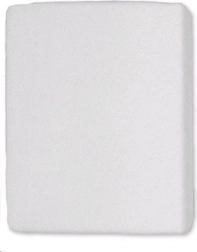 White terry cot sheet