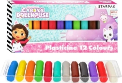 Plastiliin 12 värvi GABBY'S DOLLHOUSE STARPAK