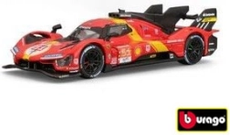 Metallist mudel Bburago Ferrari 499P 1:43 – 24 h Le Mansi 2023 võitja
