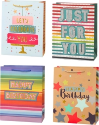 Kinkekott Happy Birthday 23 x 18 x 10 cm
