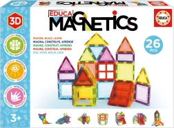Educa magnetiline ehituskomplekt Magnetics 26 detaili