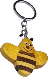 Wooden Bee Keychain 2KIDS TOYS