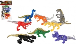 8 plastdinosauruse komplekt, 14–17 cm, kotis