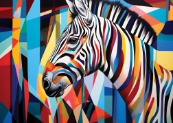 Zebra pusle 1000 tükki