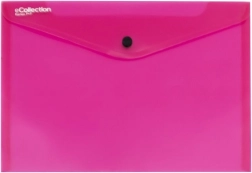A5 Snap-Button Document Wallet, Pink – eCollection