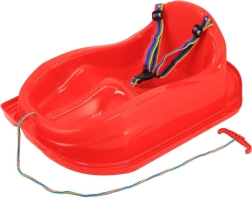 Plastkelk BABY MIX Mini seljatoega, punased