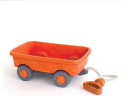 Green Toys oranž käru lastele