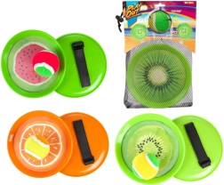 Takjapallipüüdja puuviljamustriga 18 cm, 3 varianti
