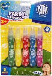 ASTRA värvid pintslites, 5 tk