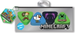 Minecrafti kustutuskummide komplekt, 4 tk