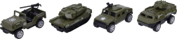 Metallist sõjaväe pisiauto 8 cm